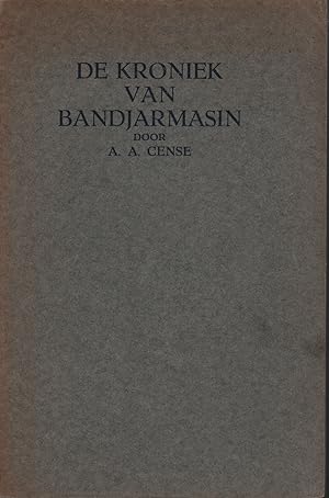 Imagen del vendedor de De Kroniek van Bandjarmasin. a la venta por Asia Bookroom ANZAAB/ILAB