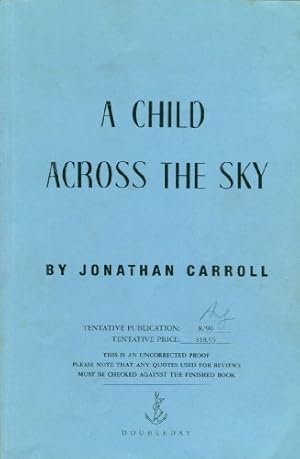 Imagen del vendedor de A Child Across the Sky a la venta por WeBuyBooks