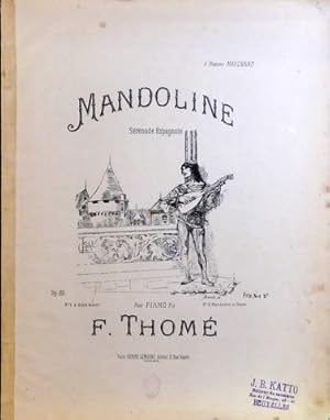 Seller image for Mandoline. Srnade Espagnole. No. 1  deux mains for sale by Paul van Kuik Antiquarian Music