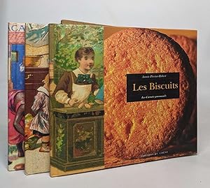 Image du vendeur pour Lot de 4 ouvrages issus de la collection "les carnets gourmands": Les Biscuits / Le chocolat / Les bonbons mis en vente par crealivres