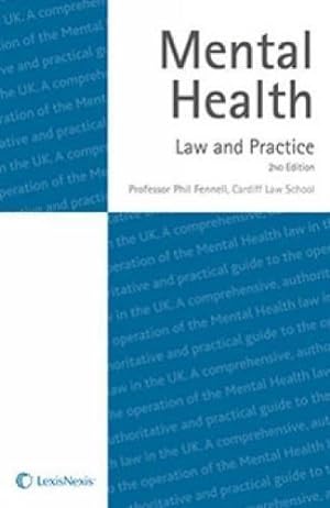 Bild des Verkufers fr Mental Health: Law and Practice zum Verkauf von WeBuyBooks