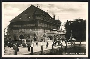 Bild des Verkufers fr Ansichtskarte Konstanz, das Konzil am Hafen zum Verkauf von Bartko-Reher