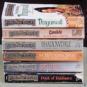 Immagine del venditore per Forgotten Realms Novels: Shadowdale Spellfire Pool Radiance Canticle Dragonwall venduto da Wayne's Books