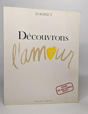Seller image for Dcouvrons l'amour for sale by crealivres