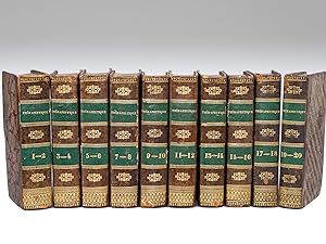 Bulletin Général de Thérapeutique médicale et chirurgicale (Tomes 1 à 20 en 10 Volumes) [ Edition...
