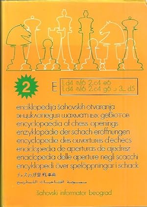 Enzyklopädie der Schacheröffnungen / Encyclopaedia of Chess Openings. Volume E.2. d4 - Sf6. 2. c4...