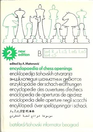 Enzyklopädie der Schacheröffnungen / Encyclopaedia of Chess Openings. Volume B 2 1. e4 R _| 1. c5...