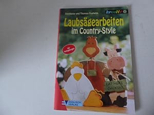 Bild des Verkufers fr Laubsgearbeiten im Country-Style. Softcover zum Verkauf von Deichkieker Bcherkiste