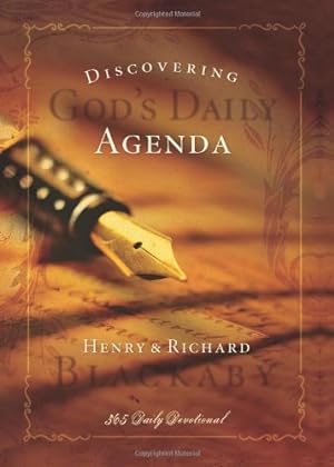 Imagen del vendedor de Discovering God's Daily Agenda a la venta por Reliant Bookstore