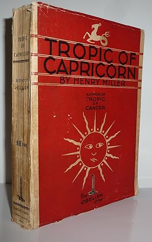 Imagen del vendedor de Tropic of Capricorn a la venta por Sekkes Consultants