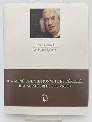 Image du vendeur pour Vie de Samuel Johnson mis en vente par LIBRAIRIE GIL-ARTGIL SARL
