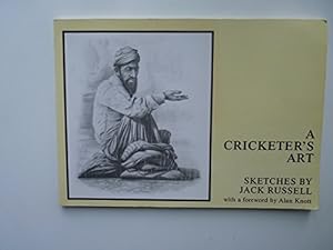 Seller image for A Cricketer's Art, sketches by Jack Russell for sale by WeBuyBooks