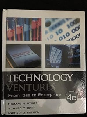 Imagen del vendedor de Technology Ventures: From Idea to Enterprise a la venta por ZBK Books