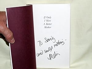 Seller image for If Only I Were a Better Mother for sale by ZBK Books