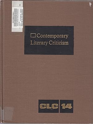 Bild des Verkufers fr Contemporary Literary Criticism Volume 14 zum Verkauf von Robinson Street Books, IOBA