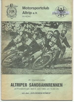 26. Internationales Altriper Sandbahnrennen 5. Juni 1980