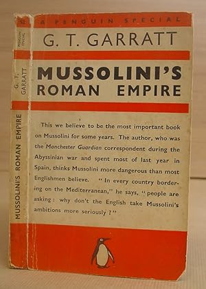 Image du vendeur pour Mussolini's Roman Empire mis en vente par Eastleach Books