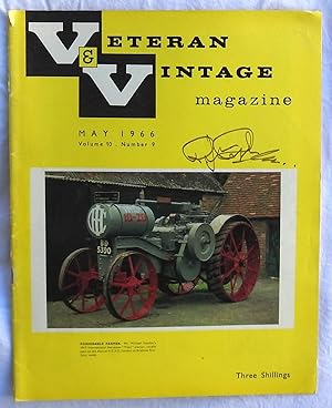 Image du vendeur pour V & V Veteran & Vintage Magazine May 1966 Volume 10 Number 9 mis en vente par Argyl Houser, Bookseller