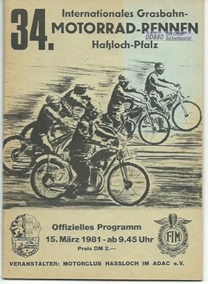 34. Internationales Grasbahn-Motorrad-Rennen Haßloch-Pfalz