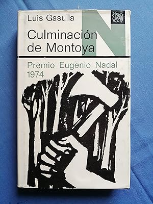 Imagen del vendedor de Culminacin de Montoya a la venta por Perolibros S.L.