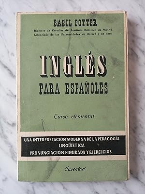 Imagen del vendedor de Ingls para espaoles : curso elemental a la venta por Perolibros S.L.