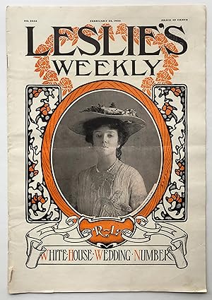 Leslie's Weekly. White House Wedding [Alice Roosevelt and Nicholas Longworth III]. February 22, 1...