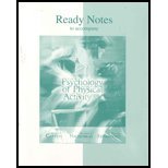 Imagen del vendedor de The Psychology of Physical Activity: Ready Notes a la venta por WeBuyBooks 2