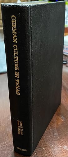 Image du vendeur pour German Culture in Texas: A Free Earth; Essays from the 1978 Southwest Symposium (The Immigrant heritage of American Series) mis en vente par Antique Mall Books