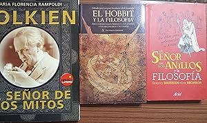 Seller image for TOLKIEN EL SEOR DE LOS MITOS + EL HOBBIT Y LA FILOSOFA (CON SUBRAYADOS) + EL SEOR DE LOS ANILLOS Y LA FILOSOFA (CON ANOTACIONES Y SUBRAYADOS) for sale by Libros Dickens