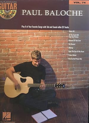 Imagen del vendedor de PAUL BALOCHE GUITAR PALY-ALONG: VOL. 74 a la venta por Daniel Liebert, Bookseller