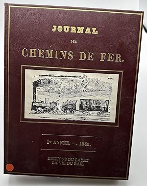 Seller image for Journal des chemins de fer 1 re anne 1842 for sale by Lioudalivre