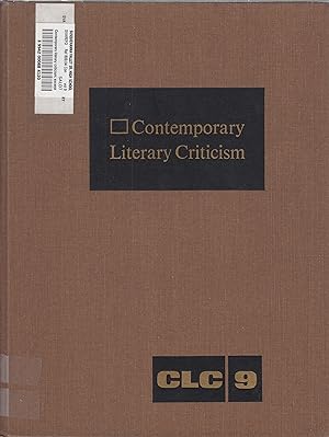 Bild des Verkufers fr Contemporary Literary Criticism volume 9 zum Verkauf von Robinson Street Books, IOBA