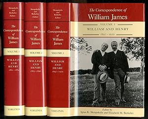 Seller image for The Correspondence of William James. William and Henry. [Three Volumes] for sale by Between the Covers-Rare Books, Inc. ABAA