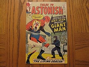Bild des Verkufers fr Marvel Comic Tales to Astonish #49 1963 5.5 KEY Giant-Man and the Wasp Stan Lee zum Verkauf von Clarkean Books
