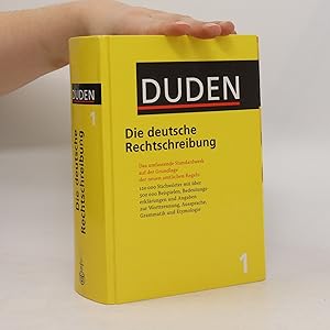 Image du vendeur pour Duden : die deutsche Rechtschreibung mis en vente par Bookbot