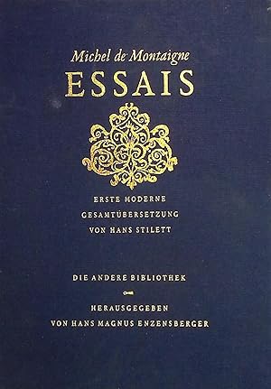 Image du vendeur pour Essais De Michel Seigneur De Montaigne. Volume 1 mis en vente par Barter Books Ltd