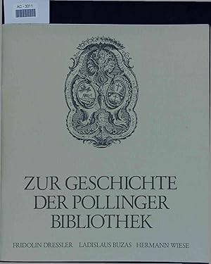 Bild des Verkufers fr Zur Geschichte der Pollinger Bibliothek. AC-3311 zum Verkauf von Antiquariat Bookfarm