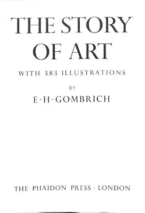 Bild des Verkufers fr By Ernst H. Gombrich Story of Art (11th Revised edition) zum Verkauf von WeBuyBooks