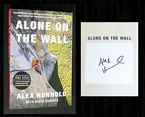 Bild des Verkufers fr Alone on the Wall (Signed by Alex, Softcover Edition) zum Verkauf von Bookcharmed Books IOBA