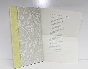Seller image for Christmas And Other Poems - From the Library of Siegfried Sassoon and Inscribed to Him. for sale by Lasting Words Ltd