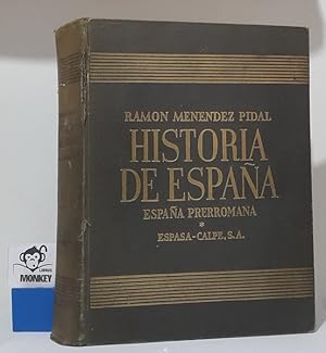 Imagen del vendedor de Historia de Espaa. Espaa Prerromana. Vol. III: Etnologa de los pueblos de Hispania a la venta por MONKEY LIBROS