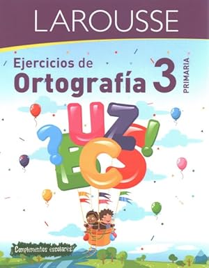 Seller image for Ejercicios de ortografa 3 primaria/ Spelling Exercises 3 Grade Elementary -Language: spanish for sale by GreatBookPrices