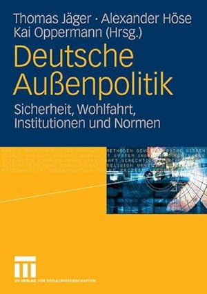 Seller image for Deutsche Auenpolitik. Sicherheit, Wohlfahrt, Institutionen und Normen for sale by Studibuch