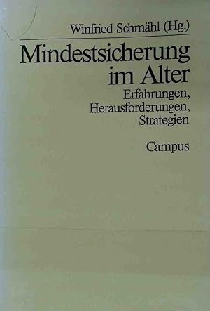 Seller image for Mindestsicherung im Alter : Erfahrungen, Herausforderungen, Strategien. Universitt Bremen. Zentrum fr Sozialpolitik: Schriften des Zentrums fr Sozialpolitik ; Bd. 2 for sale by books4less (Versandantiquariat Petra Gros GmbH & Co. KG)