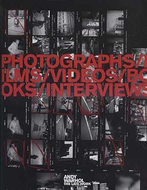 Bild des Verkufers fr Photographs, films, videos, books, interviews [Andy Warhol; The Late work] zum Verkauf von Versandantiquariat Ottomar Khler