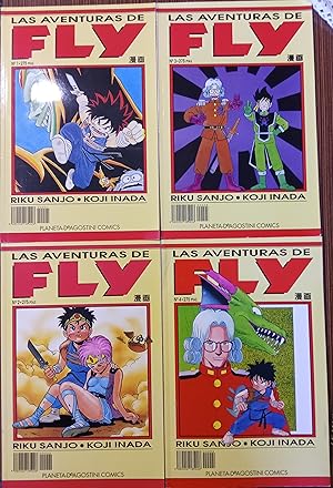 LAS AVENTURAS DE FLY Números 1-2-3-4