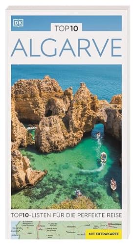 Imagen del vendedor de TOP10 Reisefhrer Algarve: TOP10-Listen zu Highlights, Themen und Regionen mit wetterfester Extra-Karte a la venta por buchlando-buchankauf