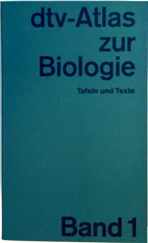 Bild des Verkufers fr dtv-Atlas zur Biologie - Tafeln und Texte Bd. 1. zum Verkauf von Antiquariat Buchhandel Daniel Viertel