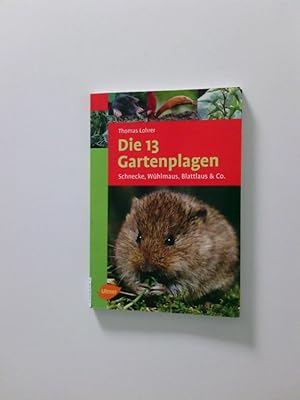 Seller image for Die 13 Gartenplagen: Schnecke, Whlmaus, Blattlaus & Co. Schnecke, Whlmaus, Blattlaus & Co. for sale by Antiquariat Buchhandel Daniel Viertel