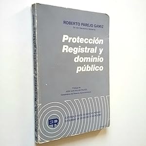 Imagen del vendedor de Proteccin Registral y dominio pblico a la venta por MAUTALOS LIBRERA